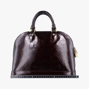 Pre-owned Louis Vuitton Alma PM Amarante Vernis M91691 handbag | stylenewstar