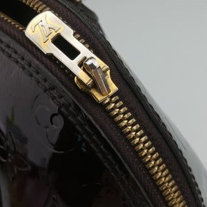 Pre-owned Louis Vuitton Alma PM Amarante Vernis M91691 handbag | stylenewstar