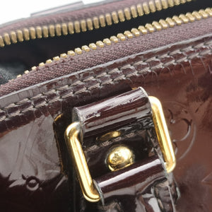 Pre-owned Louis Vuitton Alma PM Amarante Vernis M91691 handbag | stylenewstar