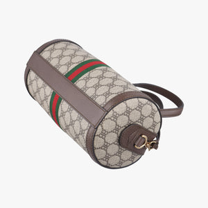 Pre-owned Balenciaga The Hacker Project Boston Beige x Brown PVC coated canvas×Leather 524532 shoulderbag | stylenewstar