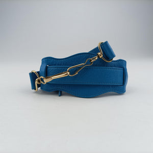 Pre-owned Balenciaga The Town Blue lambskin shoulderbag | stylenewstar