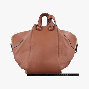 Pre-owned Loewe Hammock Brown Leather shoulderbag | stylenewstar
