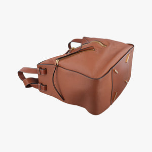 Pre-owned Loewe Hammock Brown Leather shoulderbag | stylenewstar