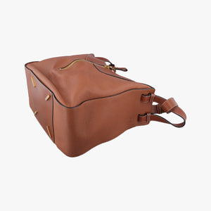 Pre-owned Loewe Hammock Brown Leather shoulderbag | stylenewstar