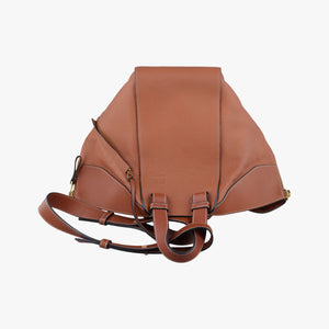Pre-owned Loewe Hammock Brown Leather shoulderbag | stylenewstar