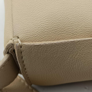 Secondhand Bottega Veneta candy cassette Beige lambskin shoulderbag | stylenewstar