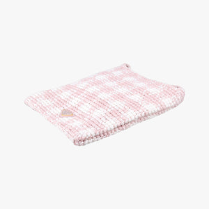 Secondhand Prada Effect Crochet Pink Raffia shoulderbag | stylenewstar