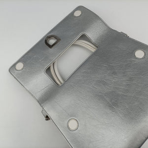 Pre-owned Christian Dior Diorever Silver Leather shoulderbag | stylenewstar
