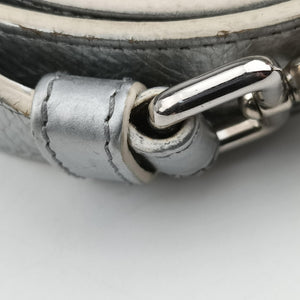 Pre-owned Christian Dior Diorever Silver Leather shoulderbag | stylenewstar