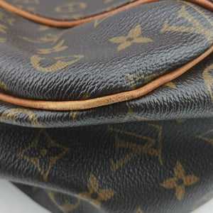 Pre-owned Louis Vuitton GALLIERA PM Brown Monogram Canvas M56382 shoulderbag | stylenewstar