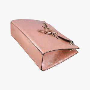 Pre-owned Gucci Emily Pink Patent Leather 295403 shoulderbag | stylenewstar