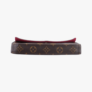 Secondhand Louis Vuitton Pochette Felicie Brown Monogram Canvas M61276 shoulderbag | stylenewstar