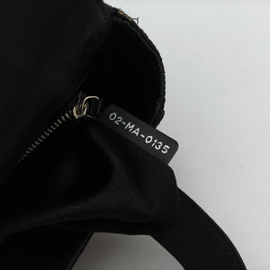 Pre-owned Christian Dior Lady Dior Black Silk shoulderbag | stylenewstar