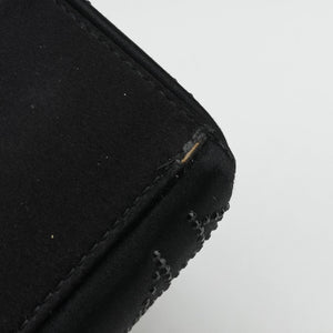Pre-owned Christian Dior Lady Dior Black Silk shoulderbag | stylenewstar