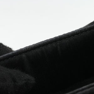 Pre-owned Christian Dior Lady Dior Black Silk shoulderbag | stylenewstar