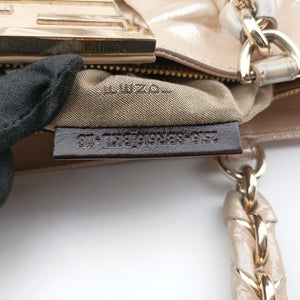 Pre-owned Fendi Mia Golden Canvas 8BR616 shoulderbag | stylenewstar