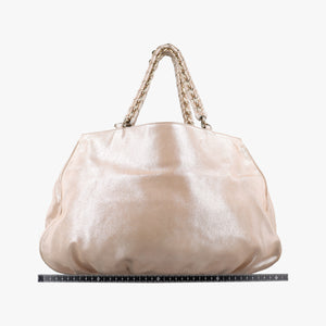 Pre-owned Fendi Mia Golden Canvas 8BR616 shoulderbag | stylenewstar
