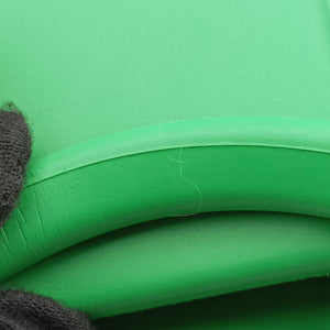 Secondhand Bottega Veneta The Arco Green Rubber handbag | stylenewstar