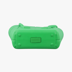 Secondhand Bottega Veneta The Arco Green Rubber handbag | stylenewstar