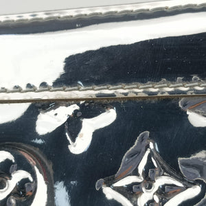 Pre-owned Louis Vuitton Lockit Silver Monogram Miroir M95449 handbag | stylenewstar