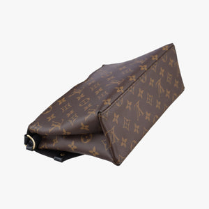 Pre-owned Louis Vuitton SAINT MICHEL Brown×Noir Monogram Canvas×epi M44030 shoulderbag | stylenewstar