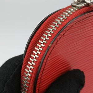 Pre-owned Louis Vuitton Pochette Jour GM Supreme Collaboration ROUGE×white epi M67722 clutchbag | stylenewstar