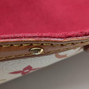 Secondhand Louis Vuitton BEVERLY MM White Monogram Multicolor M40203 shoulderbag | stylenewstar