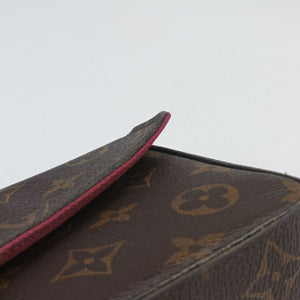 Pre-owned Louis Vuitton Pochette FeLICIE Brown Monogram Canvas M61276 clutchbag | stylenewstar