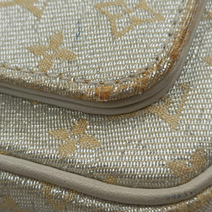 Pre-owned Louis Vuitton Shine McKenna Silver Monogram Shine M92362 shoulderbag | stylenewstar