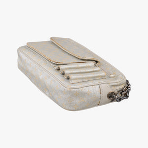 Pre-owned Louis Vuitton Shine McKenna Silver Monogram Shine M92362 shoulderbag | stylenewstar