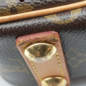 Pre-owned Louis Vuitton Mini Trocadero Brown x Fuchsia Monogram Perfo M95175 shoulderbag | stylenewstar