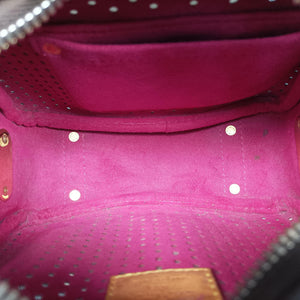 Pre-owned Louis Vuitton Mini Trocadero Brown x Fuchsia Monogram Perfo M95175 shoulderbag | stylenewstar