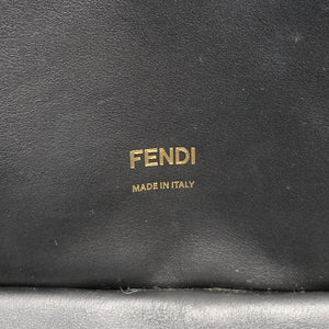 Vintage Fendi Kan I F Black PVC Coated Canvas 8BT234 shoulderbag | stylenewstar
