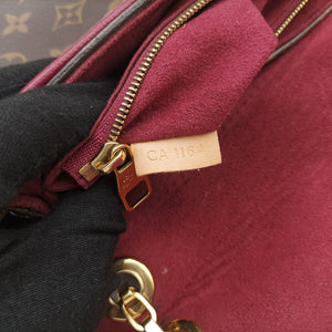 Secondhand Louis Vuitton Pallas Chain Brown x Aurore Monogram canvas M41200 shoulderbag | stylenewstar