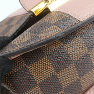 Pre-owned Louis Vuitton Wight EBENE×Magnolia Damier Canvas×Taurillon Leather N64418 shoulderbag | stylenewstar