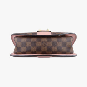Pre-owned Louis Vuitton Wight EBENE×Magnolia Damier Canvas×Taurillon Leather N64418 shoulderbag | stylenewstar