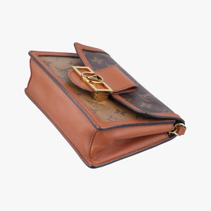 Pre-owned Louis Vuitton Portefeuille Dauphine Brown Monogram Reverse M68746 shoulderbag | stylenewstar