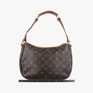 Pre-owned Louis Vuitton TULUM PM Brown Monogram Canvas M40076 shoulderbag | stylenewstar