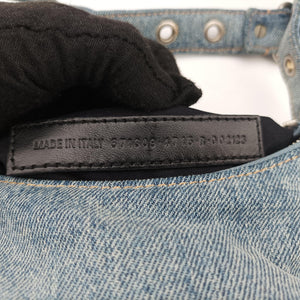 Vintage Balenciaga Le Cagole Blue denim shoulderbag | stylenewstar