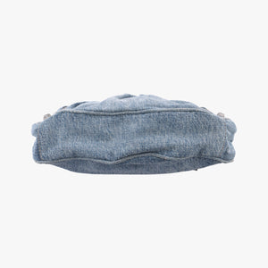Vintage Balenciaga Le Cagole Blue denim shoulderbag | stylenewstar