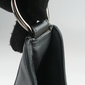 Pre-owned Christian Dior Pearl Malice Hobo Grey Leather handbag | stylenewstar