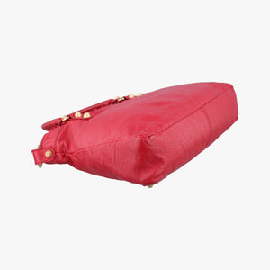 Pre-owned Balenciaga The Town Red lambskin shoulderbag | stylenewstar