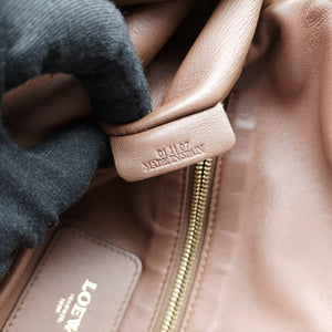 Pre-owned Loewe Messenger Brown Leather shoulderbag | stylenewstar