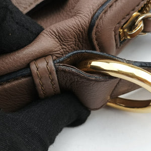 Pre-owned Loewe Messenger Brown Leather shoulderbag | stylenewstar