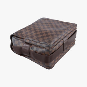 Pre-owned Louis Vuitton NAVIGLIO EBENE Damier Canvas N45255 shoulderbag | stylenewstar