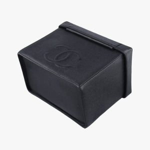 Pre-owned Chanel Cocomark Vanity Black Caviar skin A01999 shoulderbag | stylenewstar