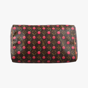 Pre-owned Louis Vuitton Speedy 25 Monogram Cherry Monogram Canvas M95009 handbag | stylenewstar