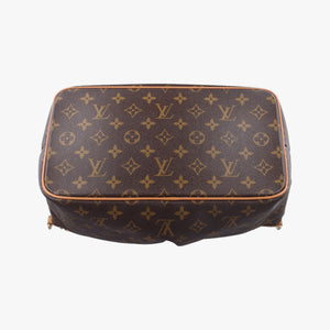 Pre-owned Louis Vuitton PALERMO PM brown Monogram Canvas M40145 shoulderbag | stylenewstar