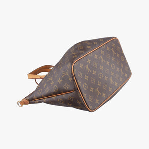 Pre-owned Louis Vuitton PALERMO PM brown Monogram Canvas M40145 shoulderbag | stylenewstar