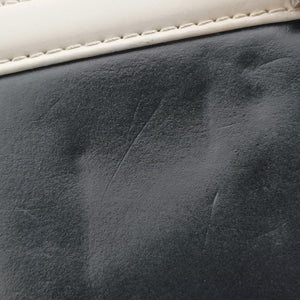 Pre-owned Chanel BOY CHANEL Black×white Leather A66712 shoulderbag | stylenewstar